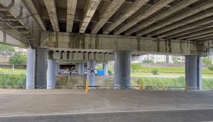 橋下實地 UAV 巡檢